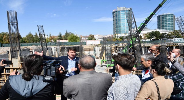 Belediye Başkanı Dr. Evren Dinçer, Basın Mensuplarına Projelerini Anlattı