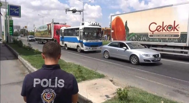 Polis Drone Kural İhlallerini Kilometrelerce Uzaktan Tespit Ediyor