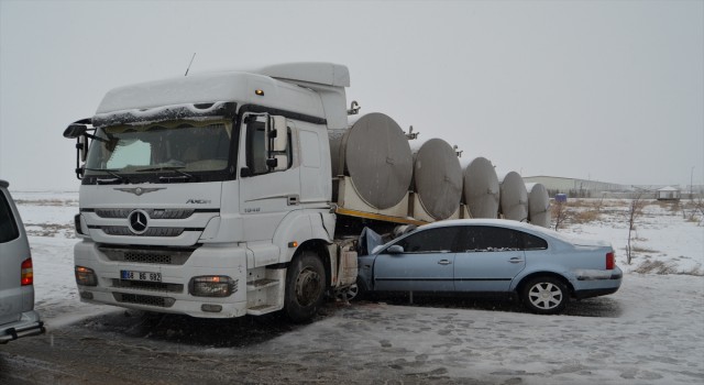 Konya Yolunda Kaza 2 Yaralı