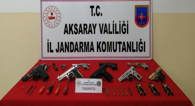 Jandarmada Kaçak Silah İmalathanesine Operasyon