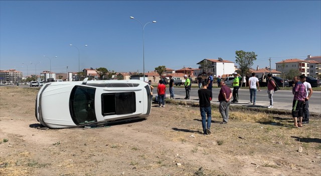 Belediye Arsalarında Kaza 1 Yaralı