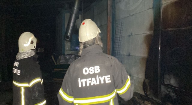 OSB’deki Fabrika Yangını Korkuttu