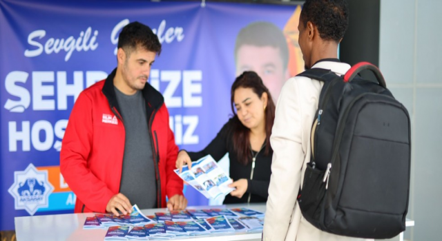 ASÜ’lülere Terminalde Hoş Geldin Hizmeti