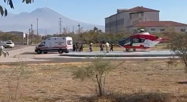 Hava Ambulansı Kız Çocuğunun İmdadına Koştu