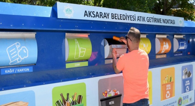 Aksaray’da Bir Kişi Günlük 0,77 Kilogram Çöp Attı