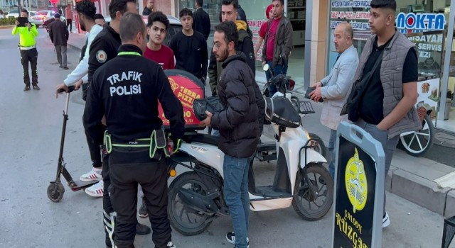 Motosiklet Kazasında Bir Kişi Yaralandı