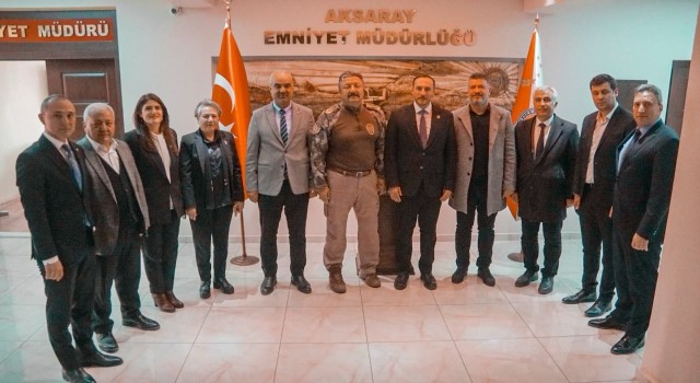 MHP Heyetinden İl Emniyet Müdürlüğü’ne ziyaret