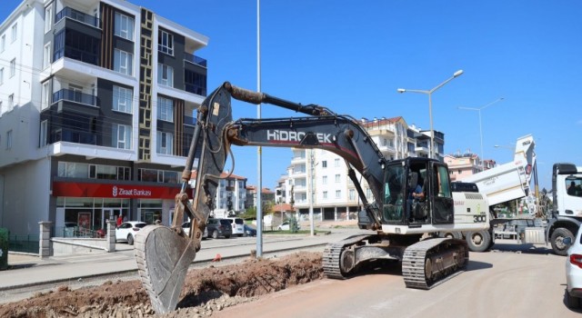 Alparslan Türkeş Bulvarında Kapasite Arttırılıyor