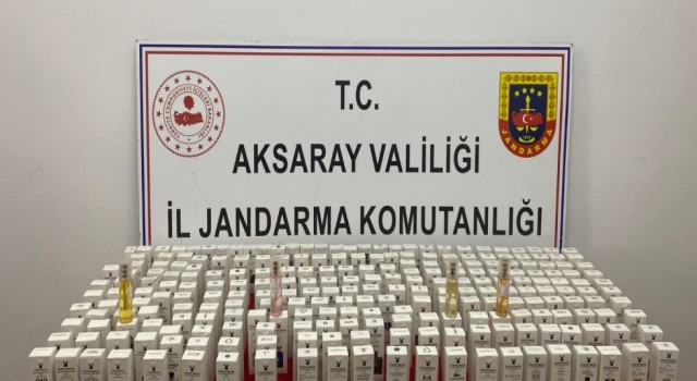 Şehirlerarası Parfüm Kaçakçılığına Jandarma Engeli