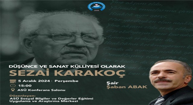 Ünlü Şair Sezai Karakoç Anılıyor