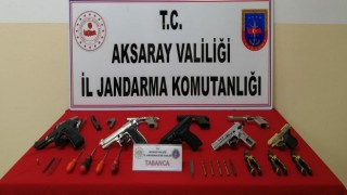 Jandarmada Kaçak Silah İmalathanesine Operasyon