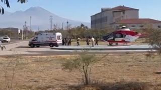 Hava Ambulansı Kız Çocuğunun İmdadına Koştu