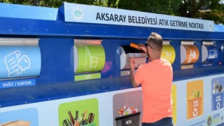 Aksaray’da Bir Kişi Günlük 0,77 Kilogram Çöp Attı