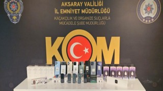 Gümrük Kaçağı Telefonları KOM Yakaladı