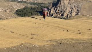 Medya temsilcileri Ihlara Vadisi ile Selime Katedrali'ni kuş bakışı izledi