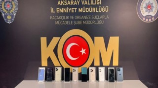 Gümrük Kaçağı Telefonlar Yakalandı