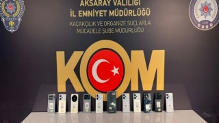 Gümrük Kaçağı Telefonları KOM Ele Geçirdi